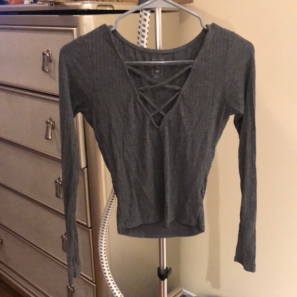 Me to We Tops - Cross front long sleeve